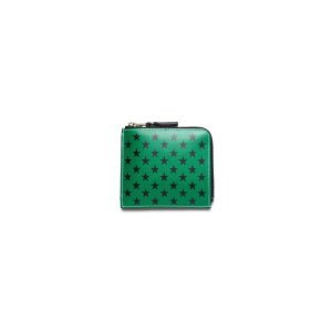 Pan-African American Flag Zip Around Wallet