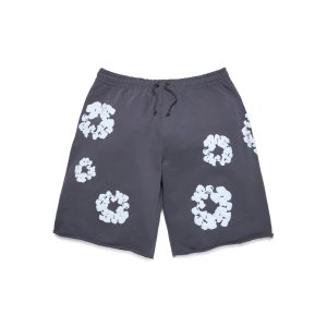 Cotton Wreath Sweatshorts Charcoal