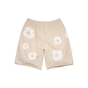 Cotton Wreath Sweatshorts Cream