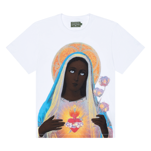 Black Madonna Tee White