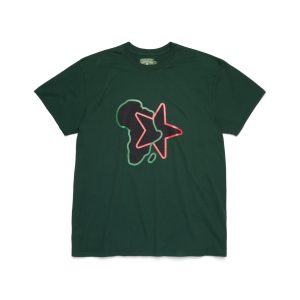 Pan-African Star Tee Green