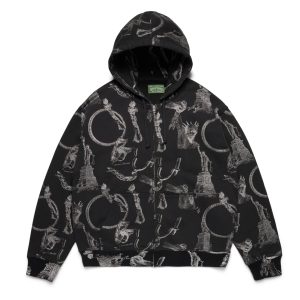 Plates Zip Hoodie
