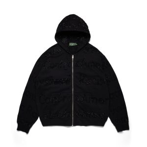 Systemic Racism Controls America Zip Hoodie Black