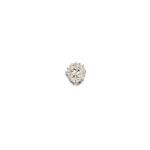 Swarovski Peace Wreath Hat Clip